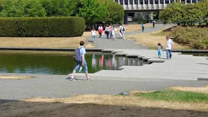 SFU Reflecting Pond photo