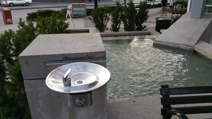 Canadian Tire Water Fountain photo