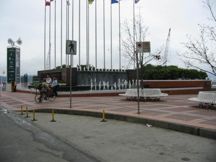 Canada Place Flag Pond photo