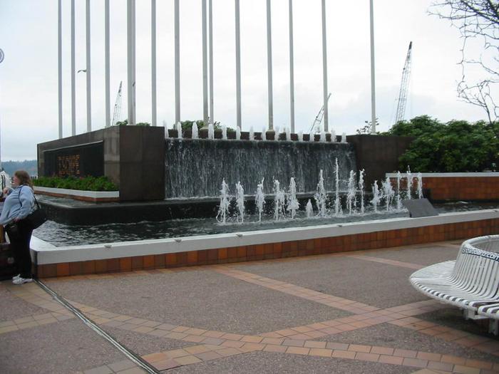 Canada Place Flag Pond photo