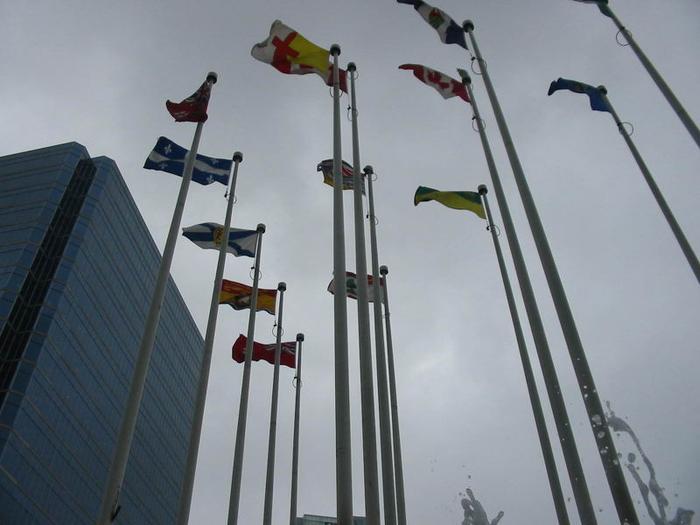 Canada Place Flag Pond photo