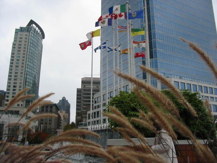 Canada Place Flag Pond photo