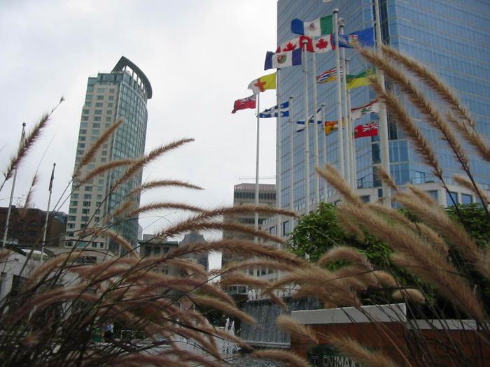 Canada Place Flag Pond photo