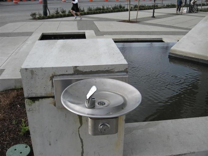 Canadian Tire Water Fountain photo