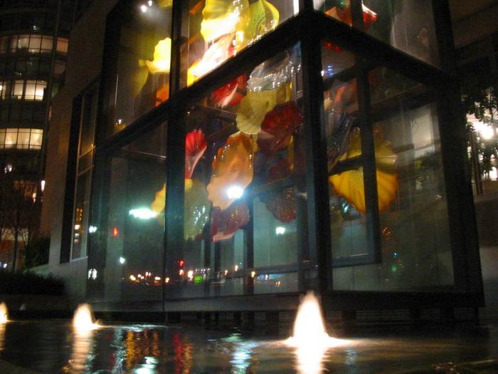 Chihuly Flower Pool photo