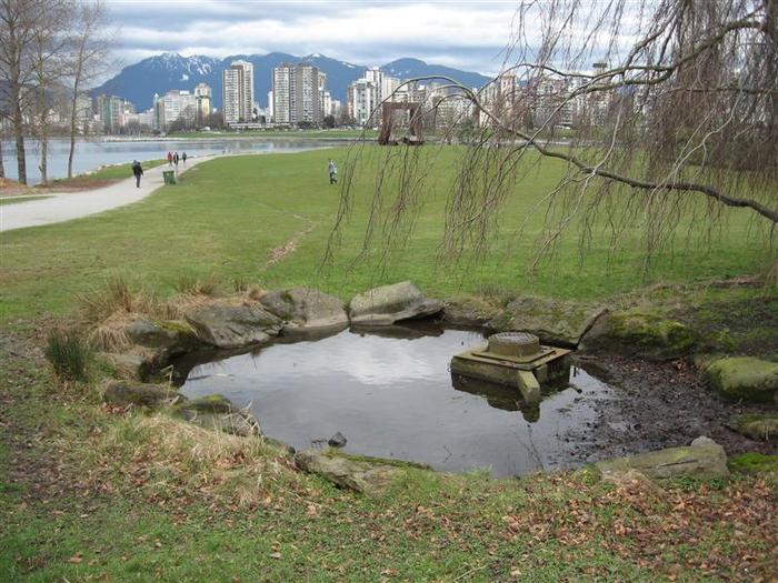 Vanier Point Pond and Bridge photo