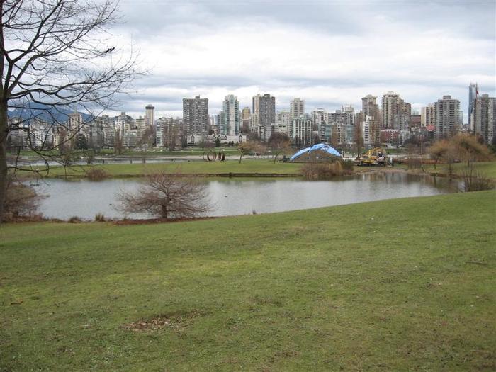 Vanier Point Pond and Bridge photo