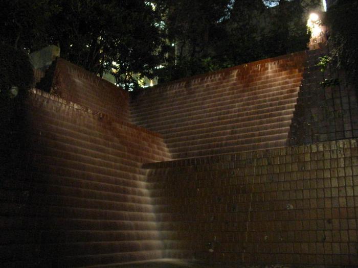 Burrard Station Waterwall photo