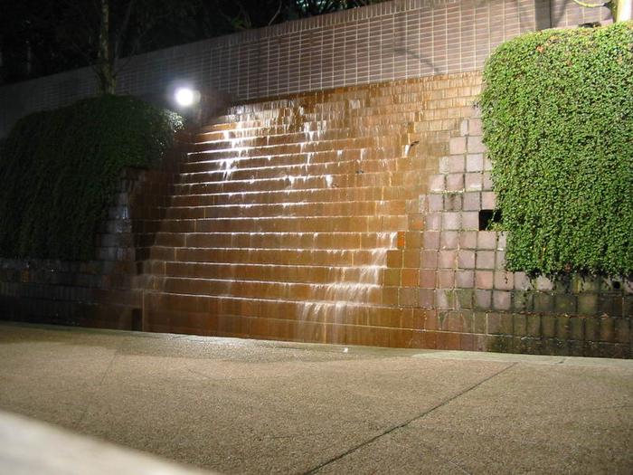 Burrard Station Waterwall photo