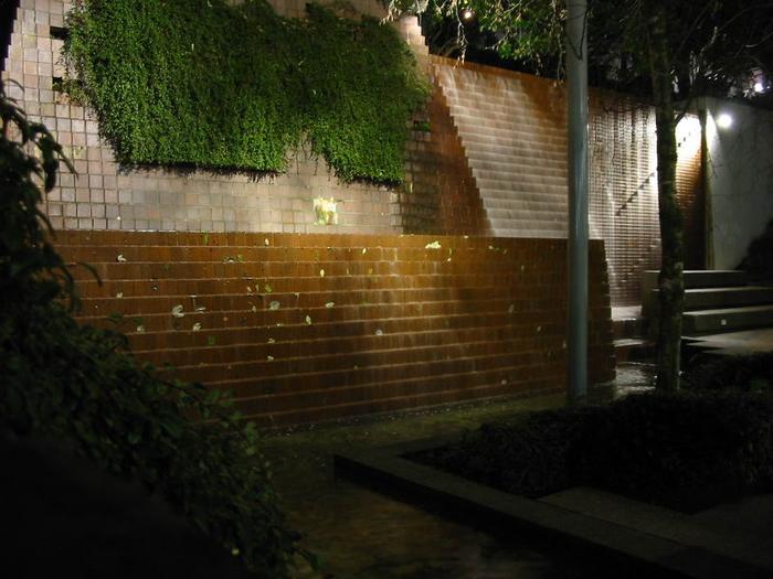 Burrard Station Waterwall photo